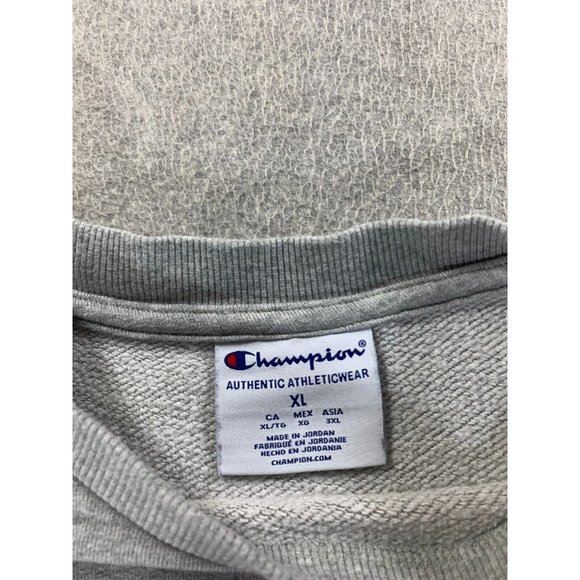 Colorado Buffaloes Champion Campus Crew Sweatshirt (Women's XL) Gray - Picture 3 of 12